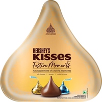 Hershey's Kisses Festive Moments Gift Pack | Delicious Chocolatey Delights | 178.2g