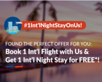 CIti MakeMyTrip Get 1 FREE International Night Stay with your International Flight Booking.