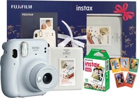 FUJIFILM Instax Treasure Box Mini 11 Instant Camera (White)