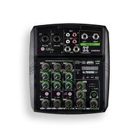 Xtreme Acoustics XAMXB4 Professional Audio Mixer with Free Learning Course - 4 Channels, USB input, Bluetooth,3.5mm Headphone input, Phone Live out, 48V Phantom. Ideal for Studio Recording Live streaming, Music Product