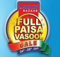 Jiomart Full Paisa Vasool Sale [24-28 January] - Up to 50% Off