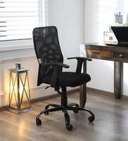 UV Breathable Mesh Ergonomic Chair in Black Colour,