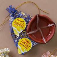 BigBasket & BBNow : Amul Panchamrit 2 pc (2x10ml) With Diya 1 pc For Auspicious Beginnings, 3 pcs