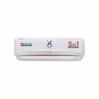 Lloyd 1.5 Ton 3 Star Hot & Cold Inverter Split AC (5 in 1 Convertible, Copper, Anti-Viral + PM 2.5 Filter, 2023 Model, White with Red Deco Strip, GLS18H3FWRHC)