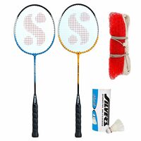 Silver's SIL-DRIVE-COMBO-6 Aluminum Badminton racket , Multicolor