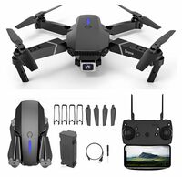 HILLSTAR Foldable Remote Control Drone with Camera HD Wide Angle Lens Optical Flow Positioning