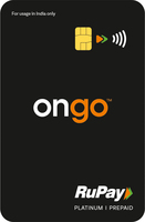 Ongo RuPay Card | Axis Atlas & Other Credit Card Reward + 1.5% off Amazon gv, 2.5% off Flipkart gv etc