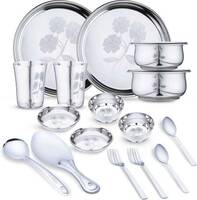 Stainless Steel Dinner Set From Rs.899