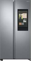 SAMSUNG 681 L Frost Free Side by Side Refrigerator  (Ez Clean Steel, RS72A5F11SL/TL)