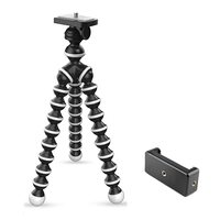 Tygot Gorilla Tripod/Mini 33 CM (13 Inch) Tripod for Mobile Phone with Phone Mount | Flexible Gorilla Stand for DSLR & Action Cameras