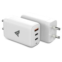 DR VAKU® 65W USB Type C Adapter Wall Charger with Triple Output Original Fast Charging [5% Coupon]