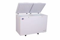 ROCKWELL COMBI 400A Double Compartment Freezer & Cooler, Heavy Duty Compressor, Low power Consumption, White