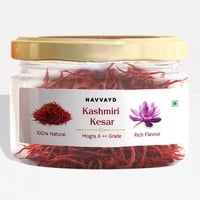 NAVVAYD Kashmiri Mogra/Mongra Kesar - 1gm (A++ grade)