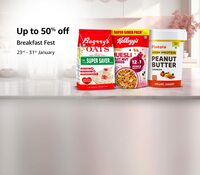 Amazon Breakfast Fest - up to 50% off | 23rd-31st January