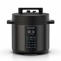 Nutricook Smart Pot 2 1000 Watts - 9 In 1 Instant Programmable Electric Pressure Cooker, 6 Liters, 12 Smart Programs, Black