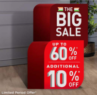 At Home The Big Home Sale- Up to 60% Off + Additional 10% Off