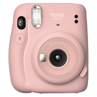 FUJIFILM Instax Mini 11 Mega Pack Instant Camera with 20 Instant Films (Blush Pink)