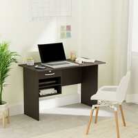 Amazon Brand - Solimo Altamore Engineered Wood Study Table and Office Desk with Drawer and 2 Shelves (Wenge Finish)