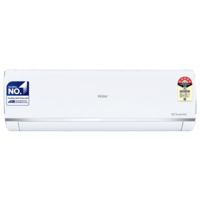 Haier 7 in 1 Convertible 1.5 Ton 5 Star Triple Inverter Split AC (2023 Model, Copper Condenser, Frost Self Clean Technology, HSU18KPYS5BE)