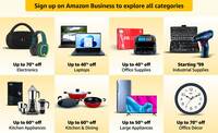 Amazon Businesses - Up to 20% Cashback + 28% Saving with GST