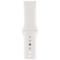 Apple 44 mm Apple Watch Strap (MTPK2ZM/A, White)