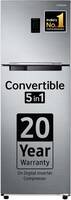Samsung 322 L Frost Free Double Door 3 Star Convertible Refrigerator with Convertible 5-in-1 Digital Inverter 