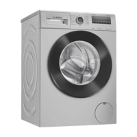 BOSCH 8 kg 5 Star Fully Automatic Front Load Washing Machine (Series 6, WAJ2426GIN, Reload Function, Silver)