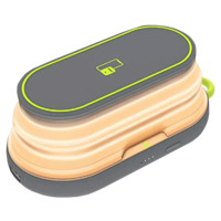 iGear Impulse 5000 mAh 5W Power Bank (1 Type A & 1 Type C Ports, Wireless Charging, Black)