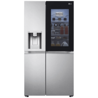 LG 674 Litres Frost Free Side by Side Door Smart Wi-Fi Enabled Refrigerator with InstaView Door-in-Door (GC-X257CSES.ABSQEB, Noble Steel)
