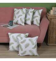 Multicolor Polyester Floral 12x12 inches Cushion Covers (Pack of 5), By MFD Home Furnishing