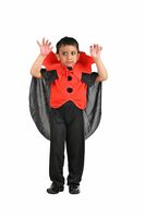 BookMyCostume Dracula Vampire Kids Fancy Dress Costume | Halloween Theme | Imported
