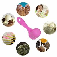 ATEVON Plastic Sweets Ladoo Mould Measuring Spoon