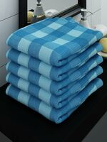 Athom Trendz Presents Athom Living Woven Light Weight Bath Towels [Pack of 5]
