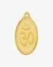 WHP JEWELLERS 24KT Om Gold Coin Pendant | 24 Kt | 2.0 gm (BoB Debit Card)