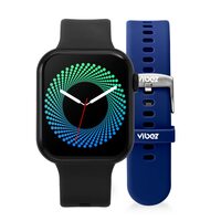 Vibez by Lifelong Smartwatch for Men|1.85" HD Display|One Watch .Two Straps|Bluetooth Calling