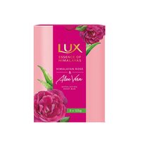Lux Rose & Aloevera Exfoliating Soap 5x125g