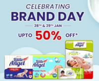 Little Angel Celebrating Brand Day Upto 50% Off (28 - 29 Jan)
