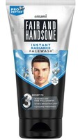 Fair and Handsome Instant Radiance Face Wash | Pro-Peptide | Instant Radiance| Washes of Fine Pollutants | Cooling Freshness | 150g 