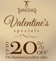 Tanishq Valentine's Specials Upto 20% Off