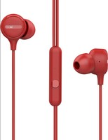 boAt Bassheads 103 Wired in Ear Earphone with Mic (Red) 