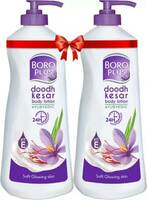 BOROPLUS Doodh Kesar Lotion 400ml - Pack of 2 (800 ml)