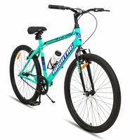 Geekay Hashtag ZXR 1.0 26T Single Speed Cycle - Sea Green - Black