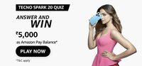 Amazon Tecno Spark 20 Quiz Answers 