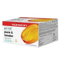 Smart Bazaar - Get Real Pure & Tender Bathing Bar 125 g (Pack of 3)