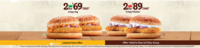 Burgerking 2 for  69 offer