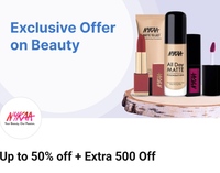 Paytm X Nykaa: Get Flat Rs.500 Instant Discount on Min. Rs.1500 Order (Sitewide)