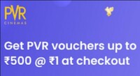 Magicpin Get PVR Cinemas Gift card worth Rs.300 @ Rs.171
