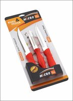 SR Stainless Steel Kitchen Knife Set of 3, Multicolor