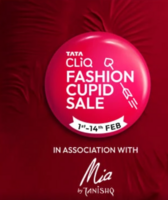 Last Day - Tata Cliq Fashion Cupid Sale - Up to 75% Off + Extra Coupon Off [1-14 Feb]
