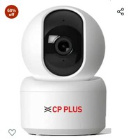  CP PLUS 2MP Full HD 360° with Pan Tilt ,Smart Wi-Fi CCTV Home Security Camera |  | View & Talk | Motion Alert | Night Vision | SD Card (Upto 128 GB), Alexa & Google Support | IR Distance 10mtr | CP-E25A 